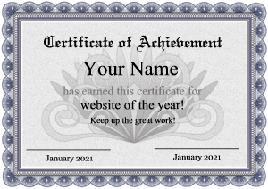 Formal Certificate Templates