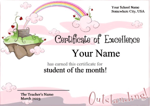 Cute Certificate Templates